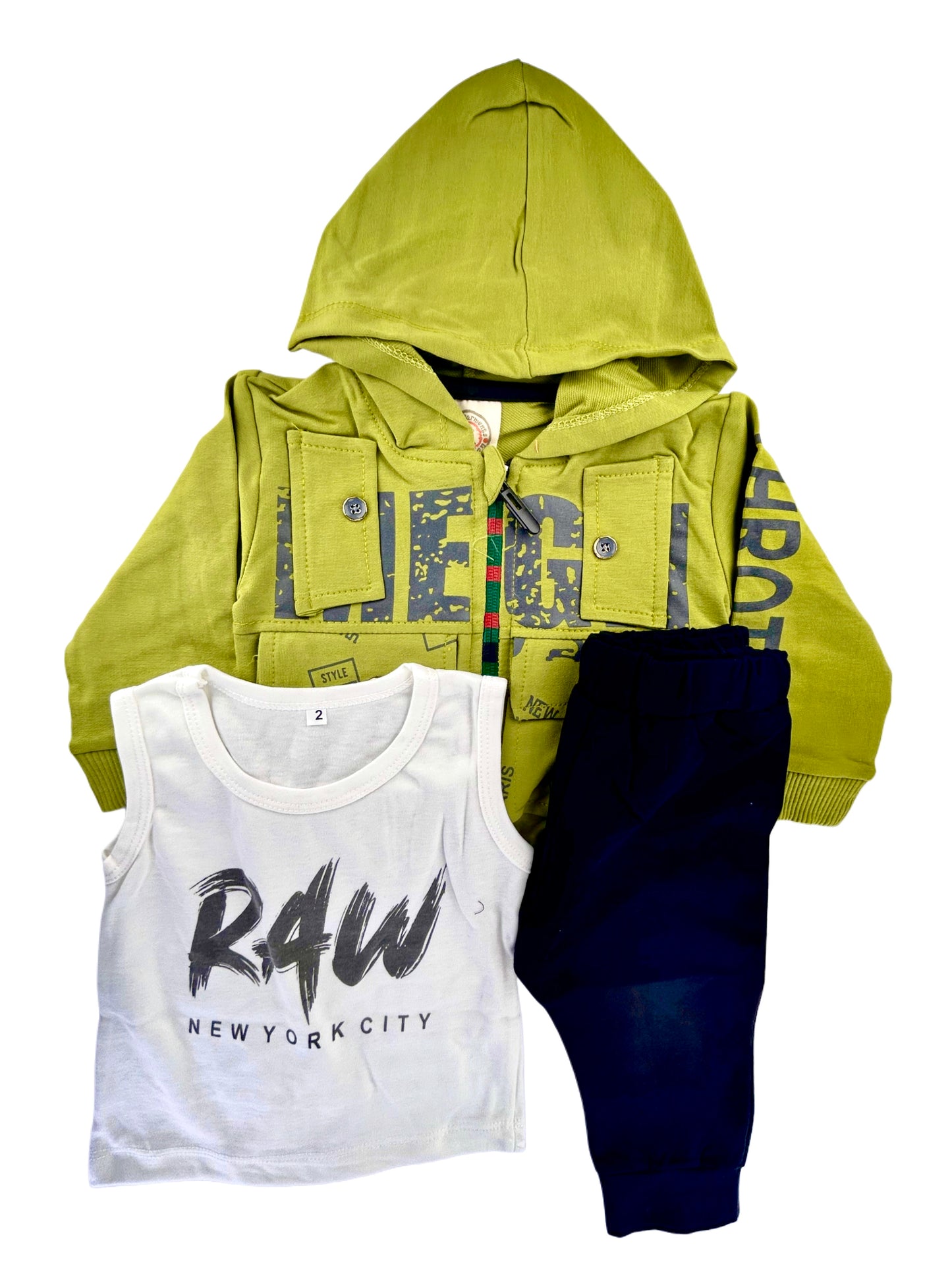 Trending Boys Outfit / 3pcs