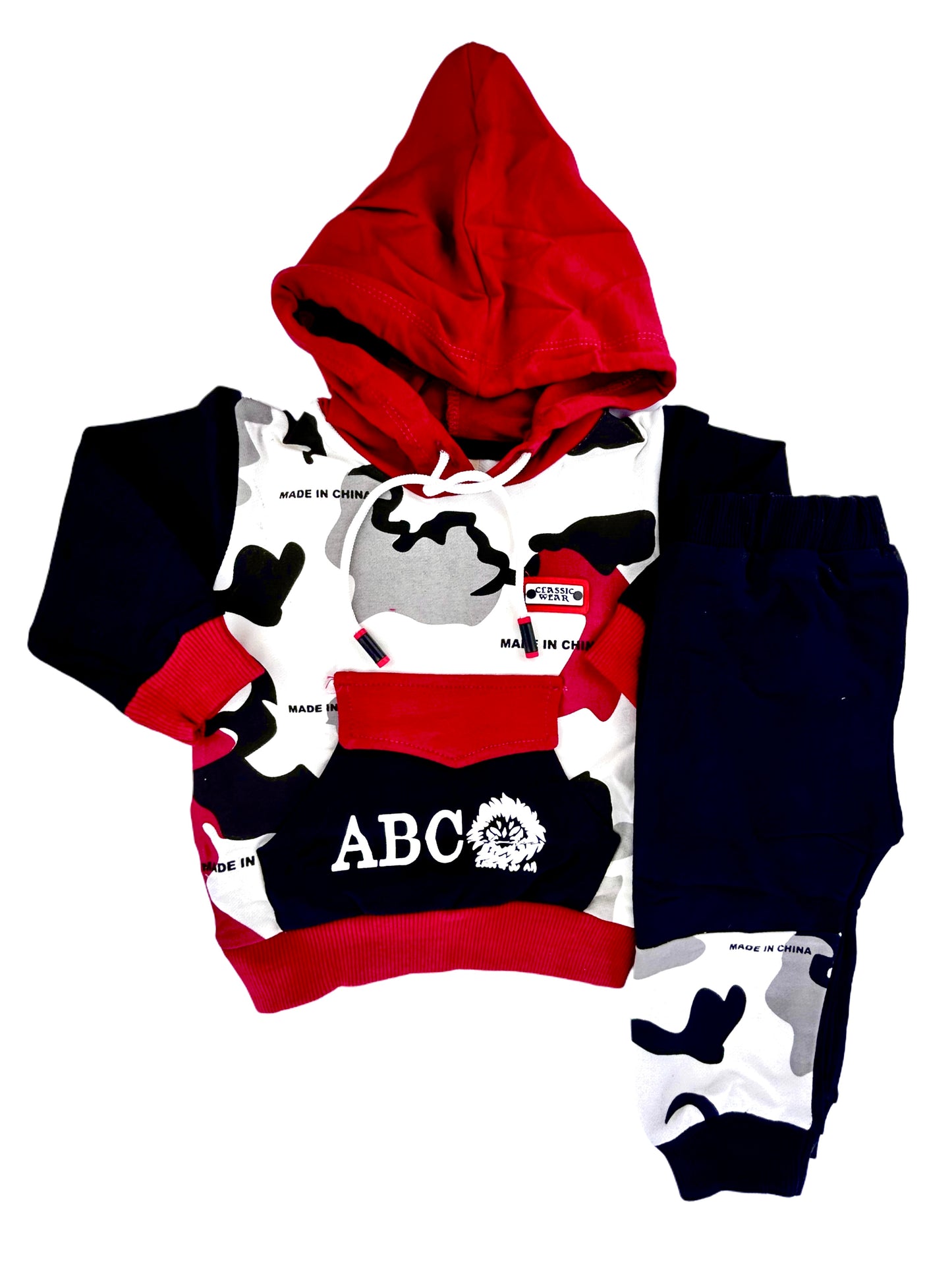 Cool Hoodie & Trouser Set / 2pcs