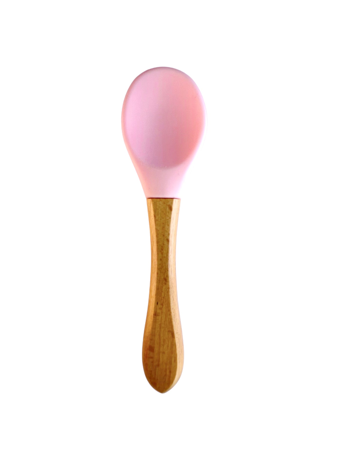 Bamboo Handle Silicon Spoon