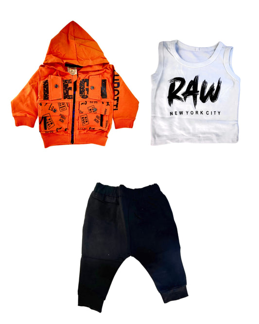 Trending Boys Outfit / 3pcs