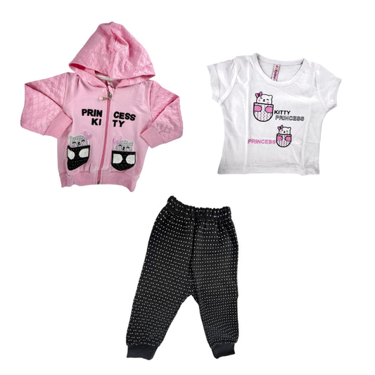 Girls Stylish Outfit / 3pcs